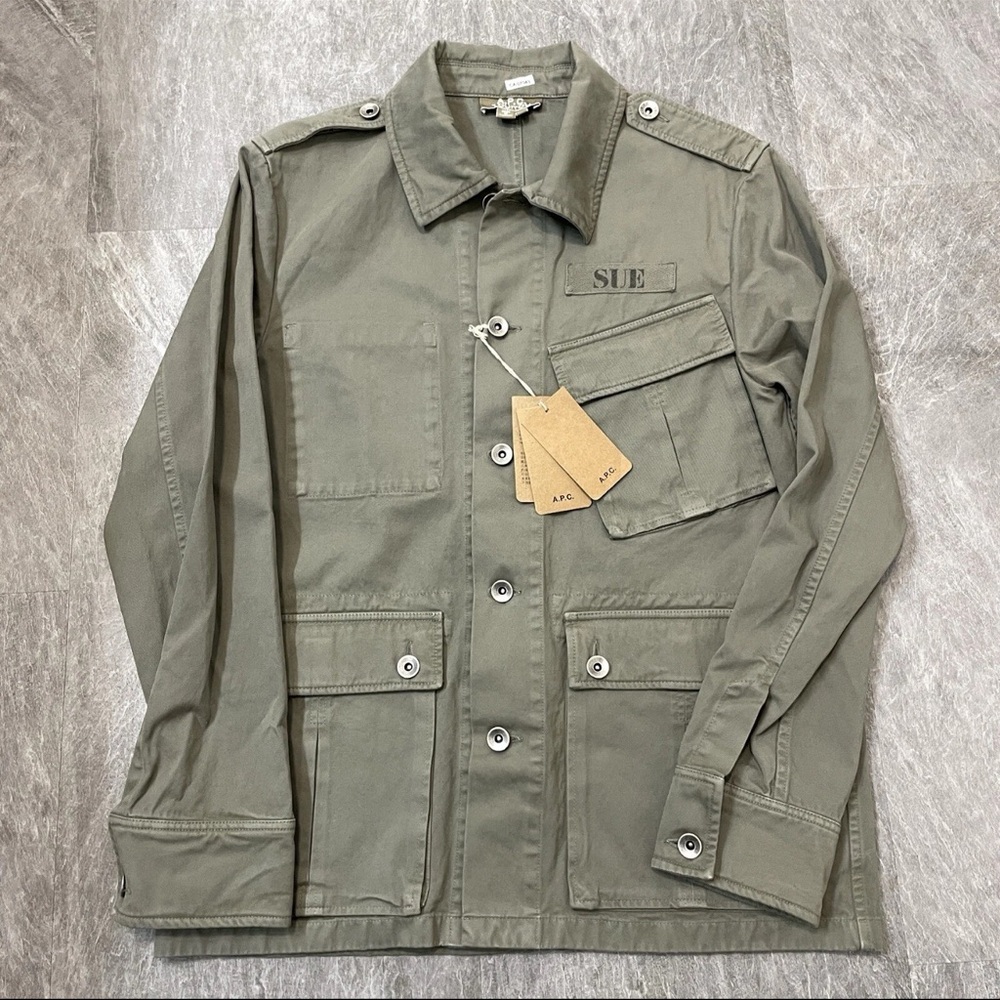 A.P.C. X Jean Touitou Men's Veste Sideways Jacket - Size XXS